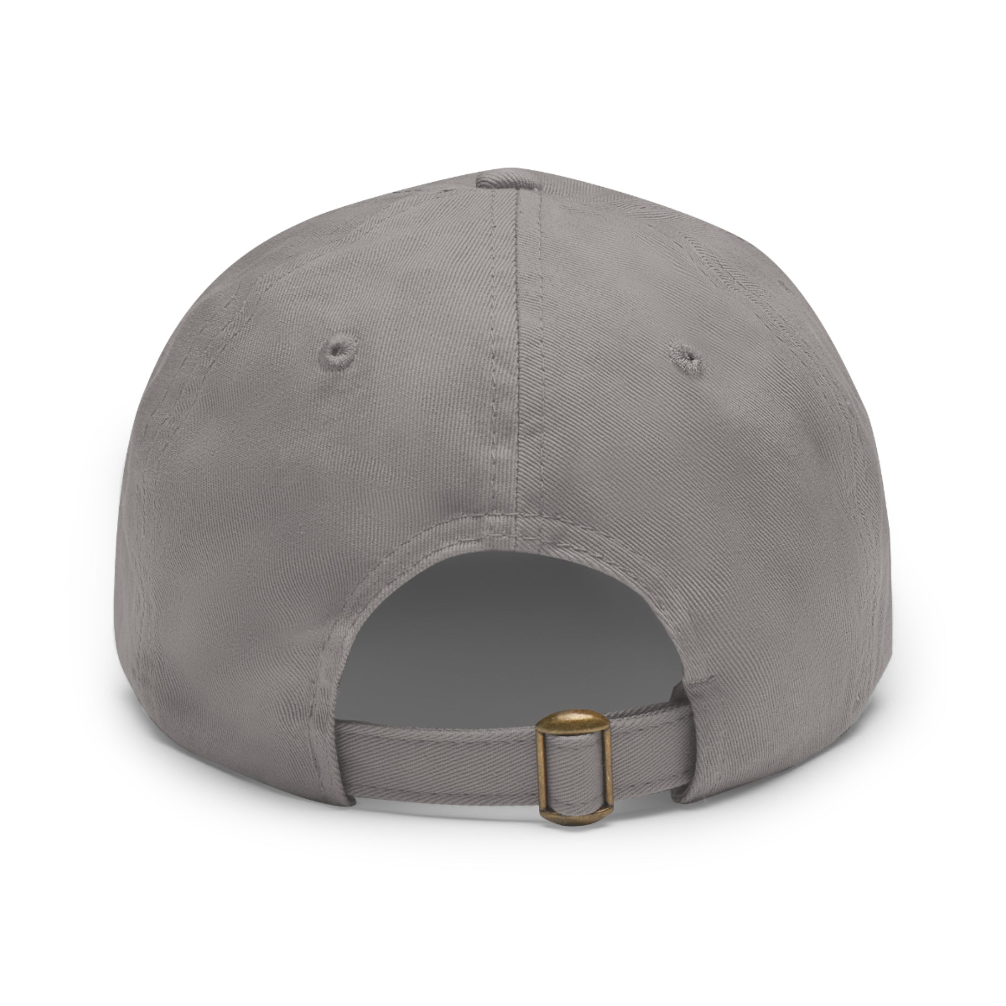 Octopus Leather Patch Dad Hat — "Wild Sea Seafoods" Round Patch Cap