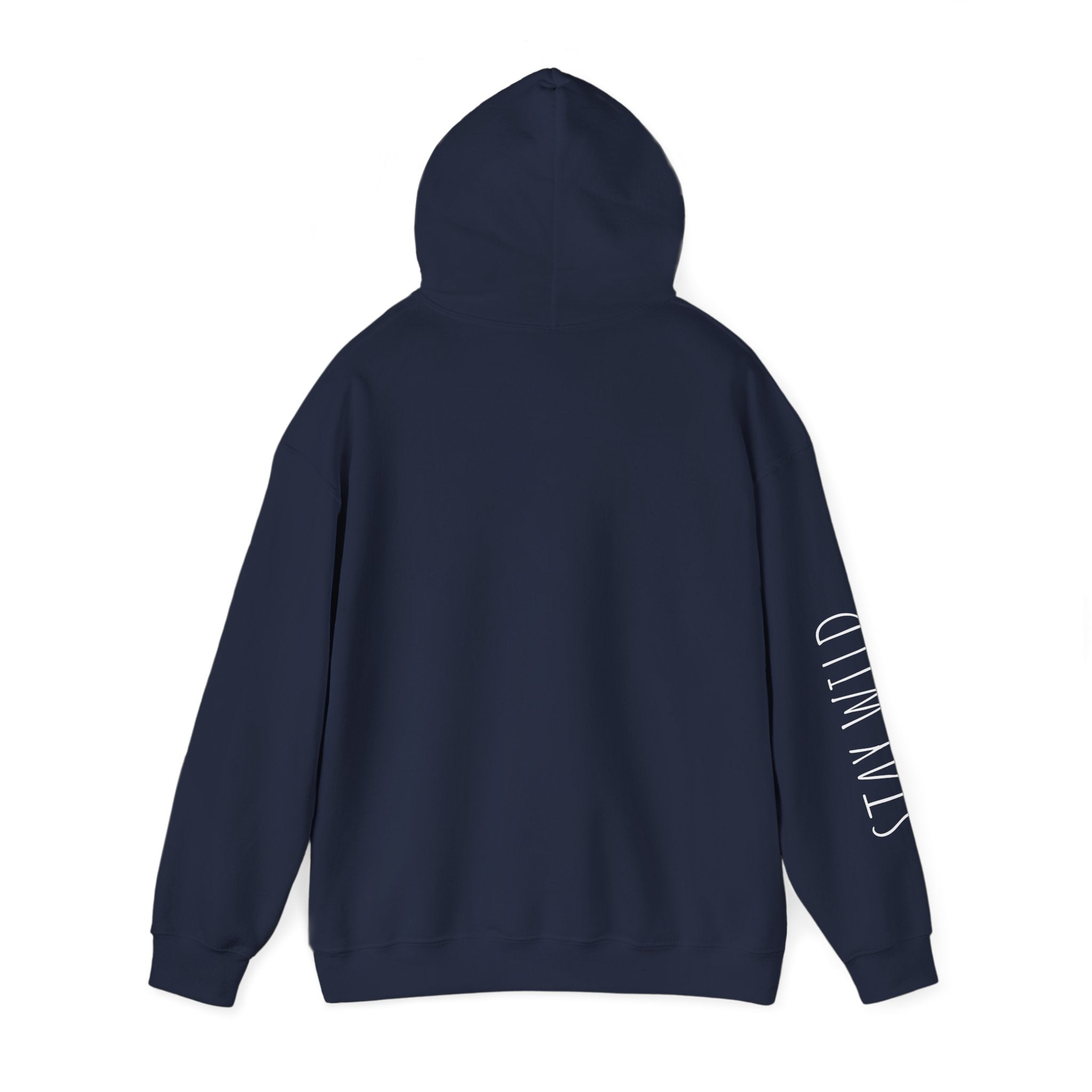 Stay Wild Sea Octopus Hoodie — "Wild Sea Seafoals" Nautical Graphic Pullover