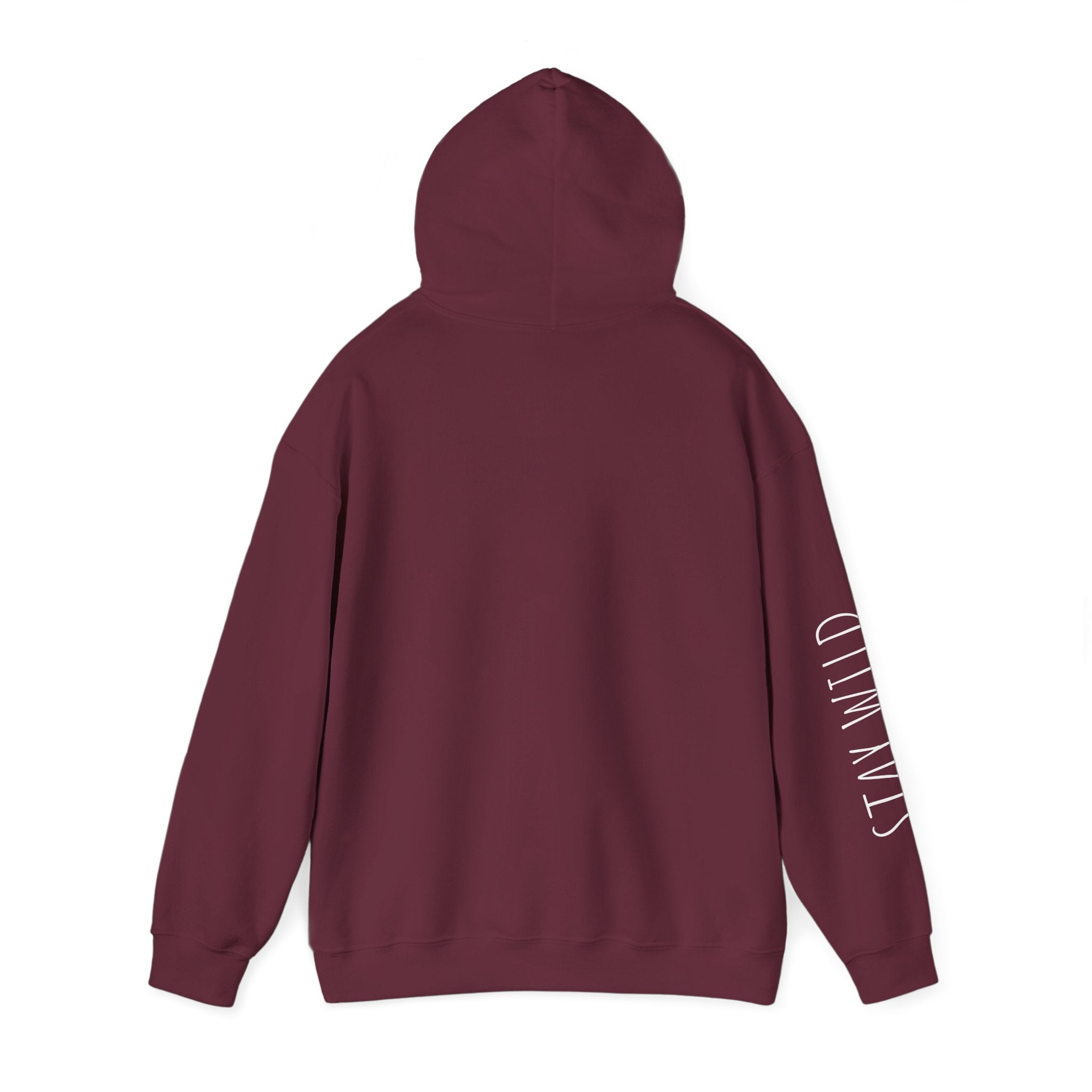 Stay Wild Sea Octopus Hoodie — "Wild Sea Seafoals" Nautical Graphic Pullover