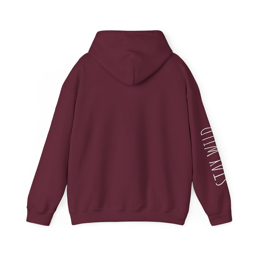 Stay Wild Sea Octopus Hoodie — "Wild Sea Seafoals" Nautical Graphic Pullover