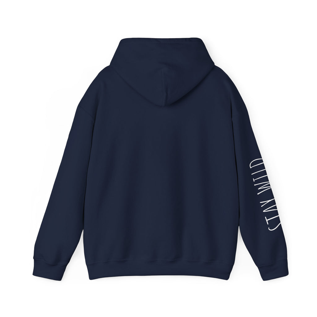 Stay Wild Sea Octopus Hoodie — "Wild Sea Seafoals" Nautical Graphic Pullover